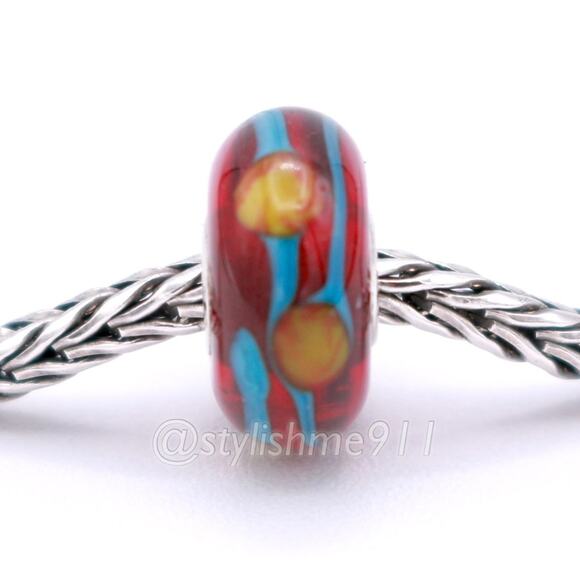 Trollbeads Jewelry - Authentic Trollbeads RED CHINA BEAD
